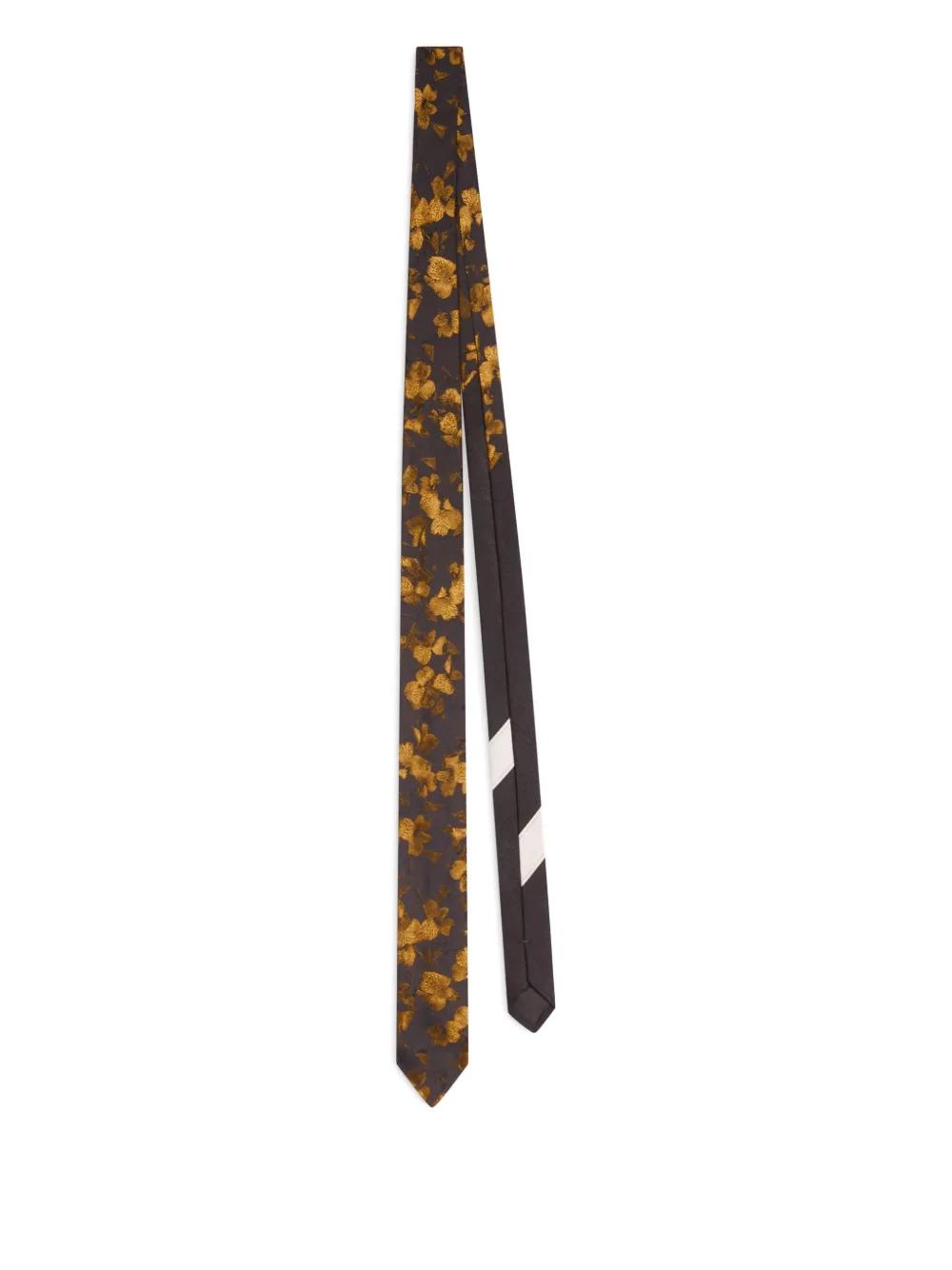 DRIES VAN NOTEN ストライプ ネクタイ DRIES VAN NOTEN ドリスヴァンノッテン ネクタイ - メルカリ