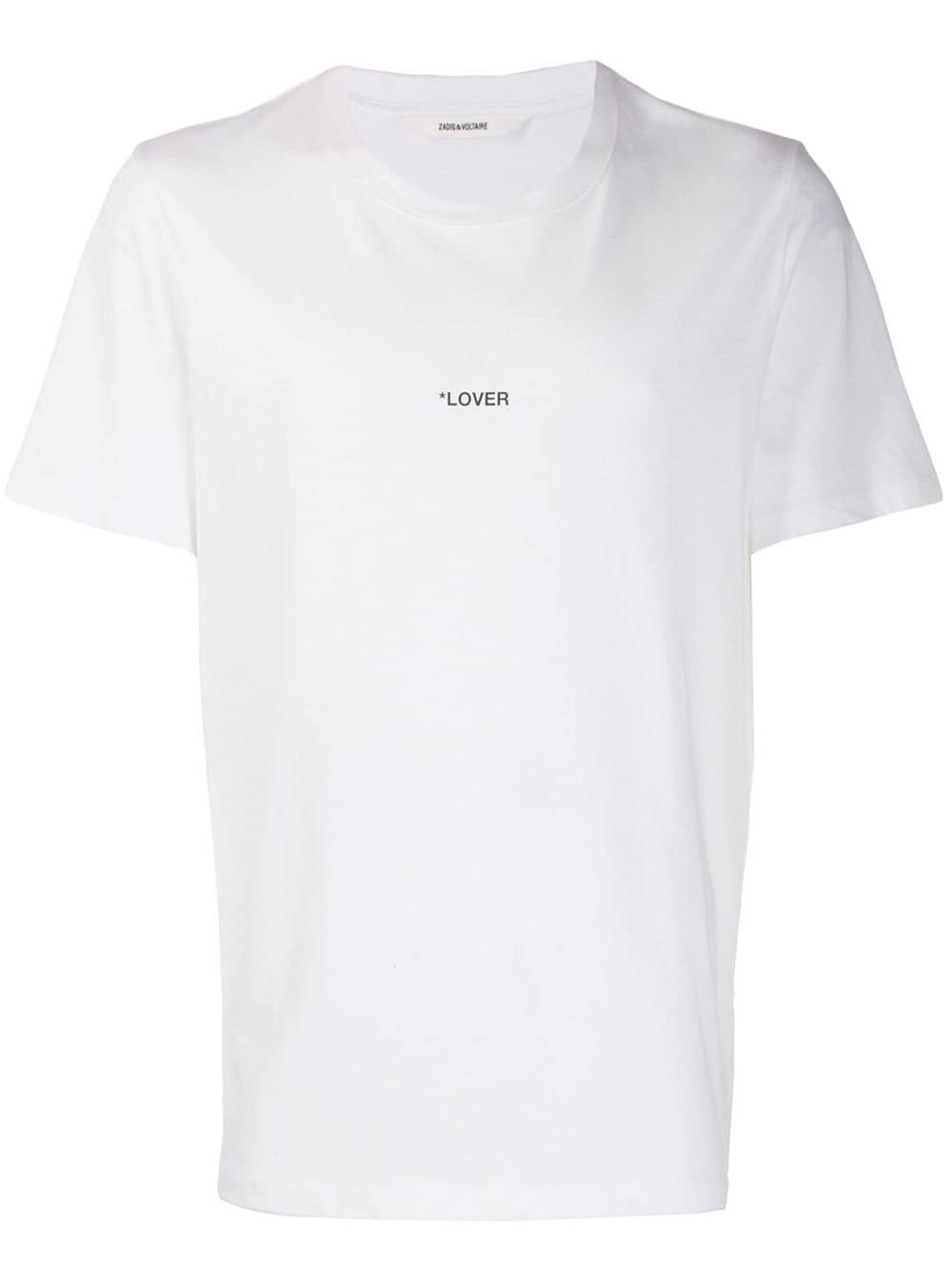 Zadig & Voltaire Lover Photoprint T-shirt in White for Men | Lyst