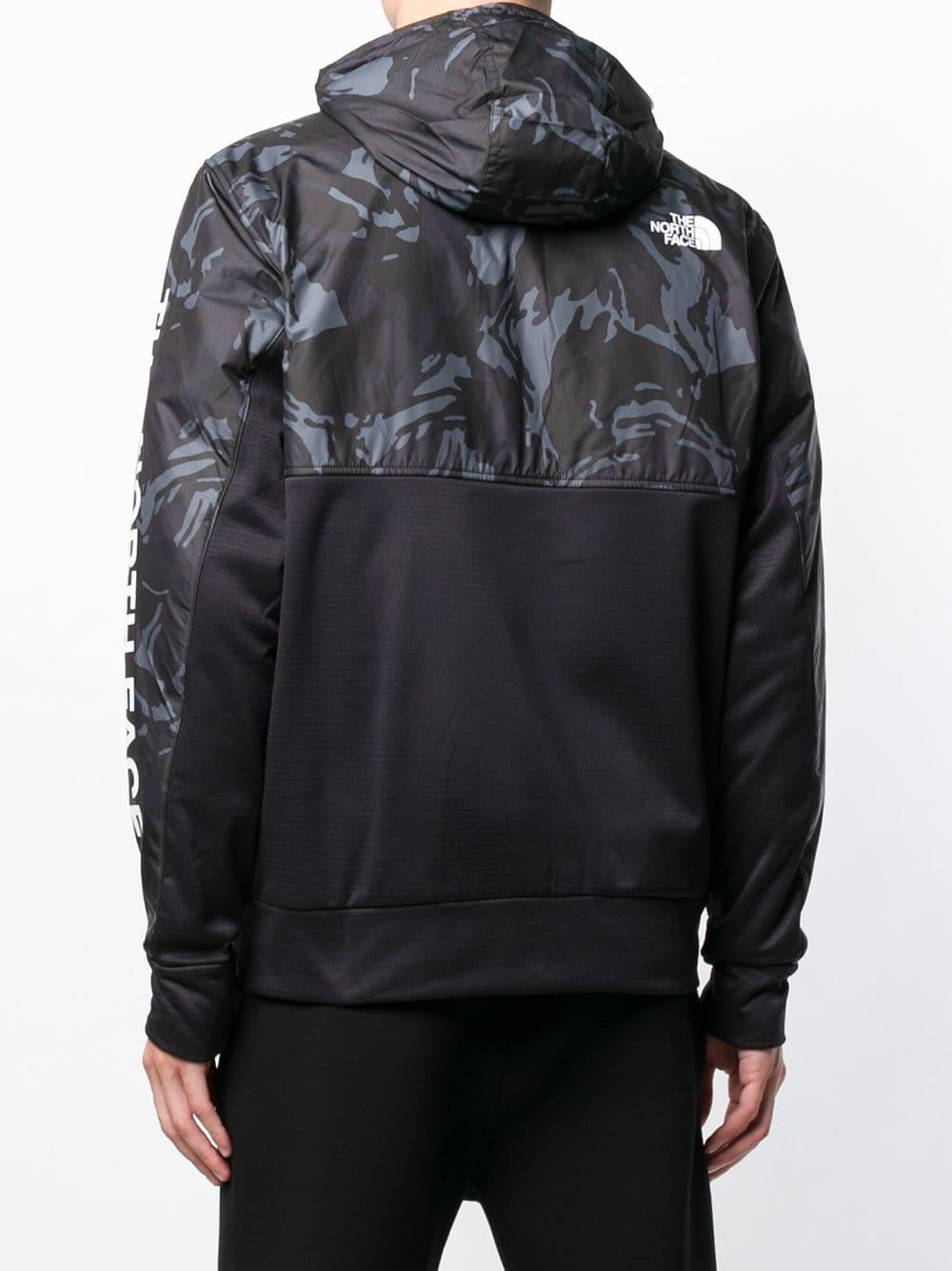 The North Face Train N Logo Overlay Jacket in Black for Men | Lyst