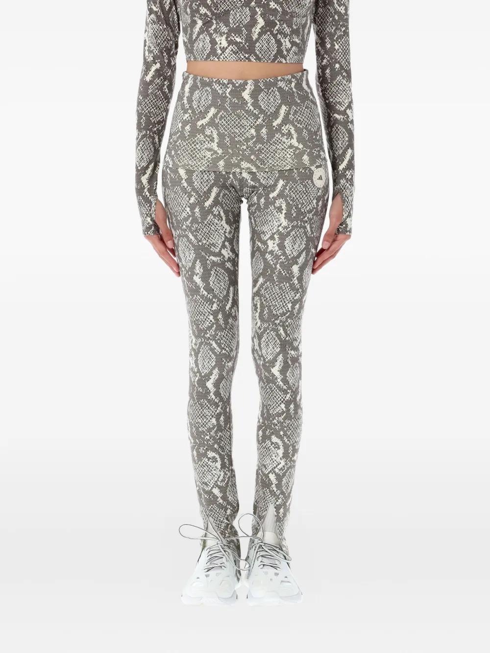 ボトムスその他 adidas by Stella McCartney LEGGINGS SNAKE PRINT adidas by Stella McCartney High-Rise Snake Print Leggings