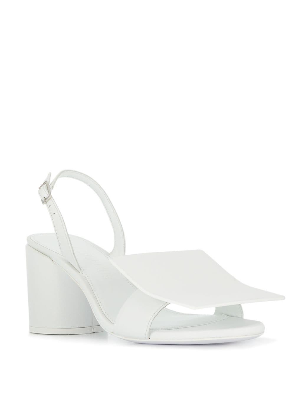 White Block Heel Sandals, Ankle Strap Block Heels, White Sandals, White Wedding Heels, White 