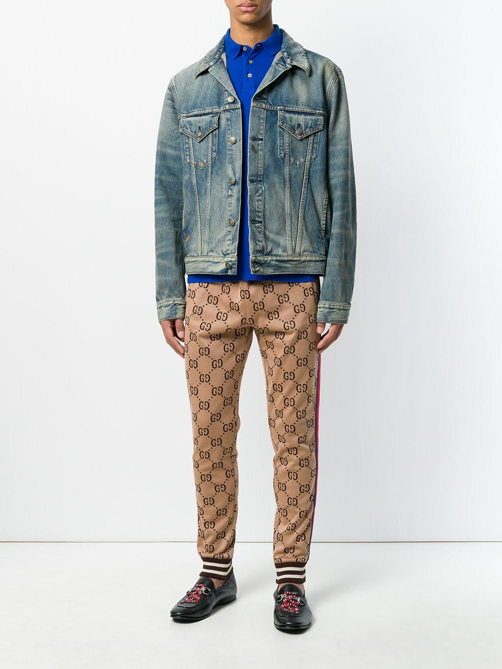 gucci jeans jacket tiger