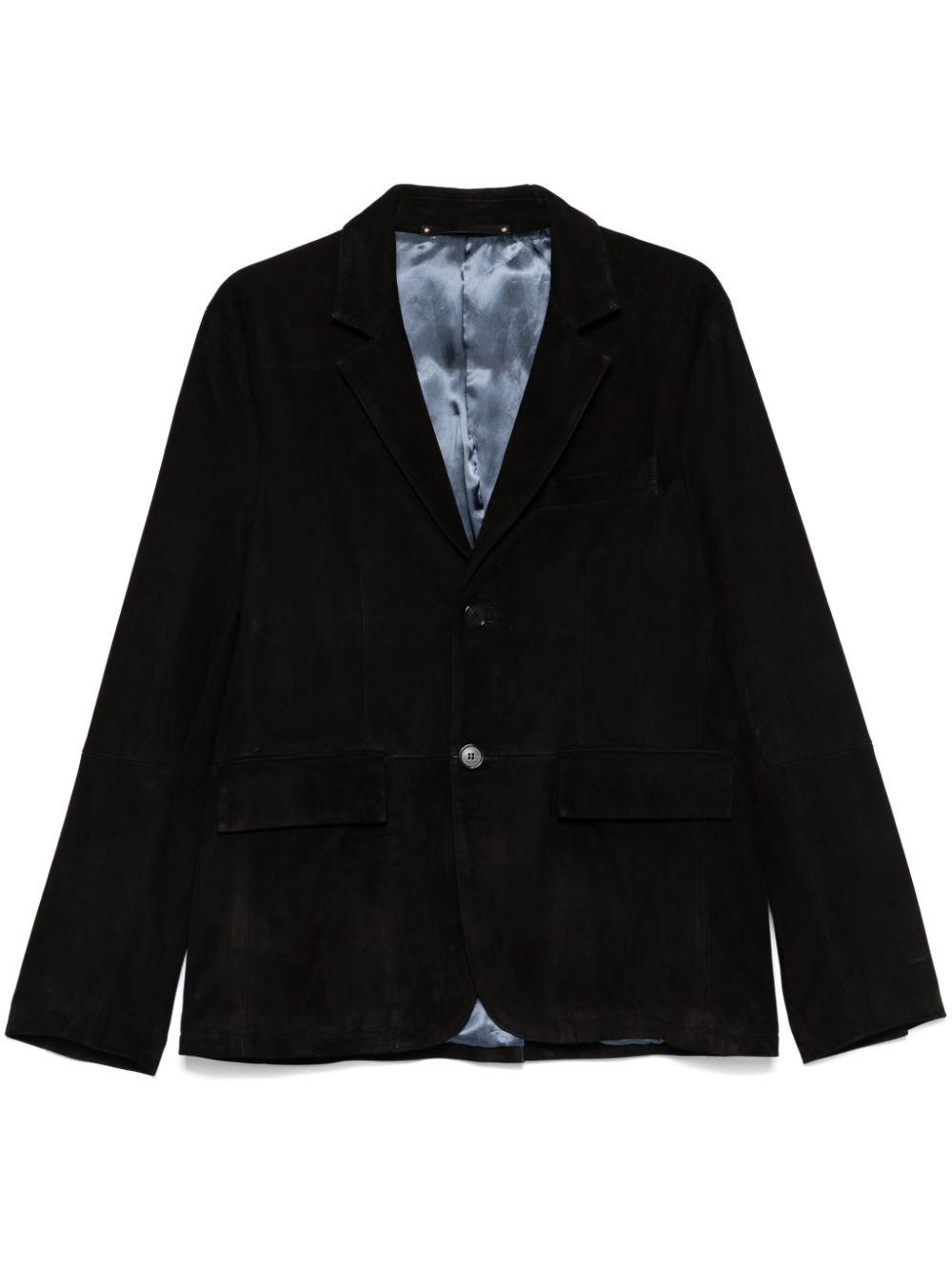 PaulSmith ブラック スエード ジャケット