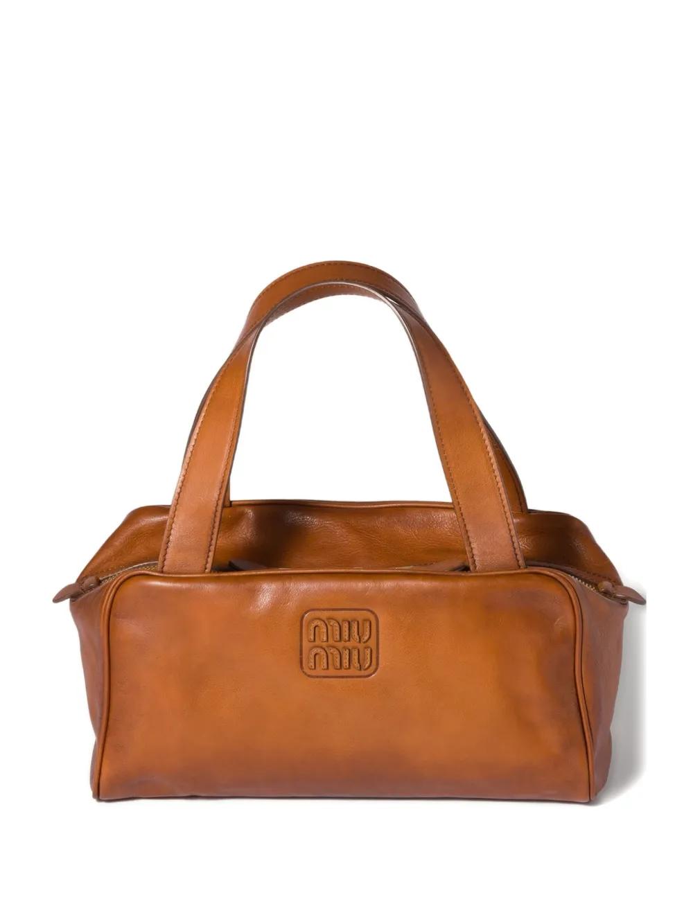 ショルダーバッグ・ポシェット Miu Miu Brown Nappa Leather Avenue Shoulder Bag MIU MIU - Nappa Leather Mini Pouch – The Sale Sisters