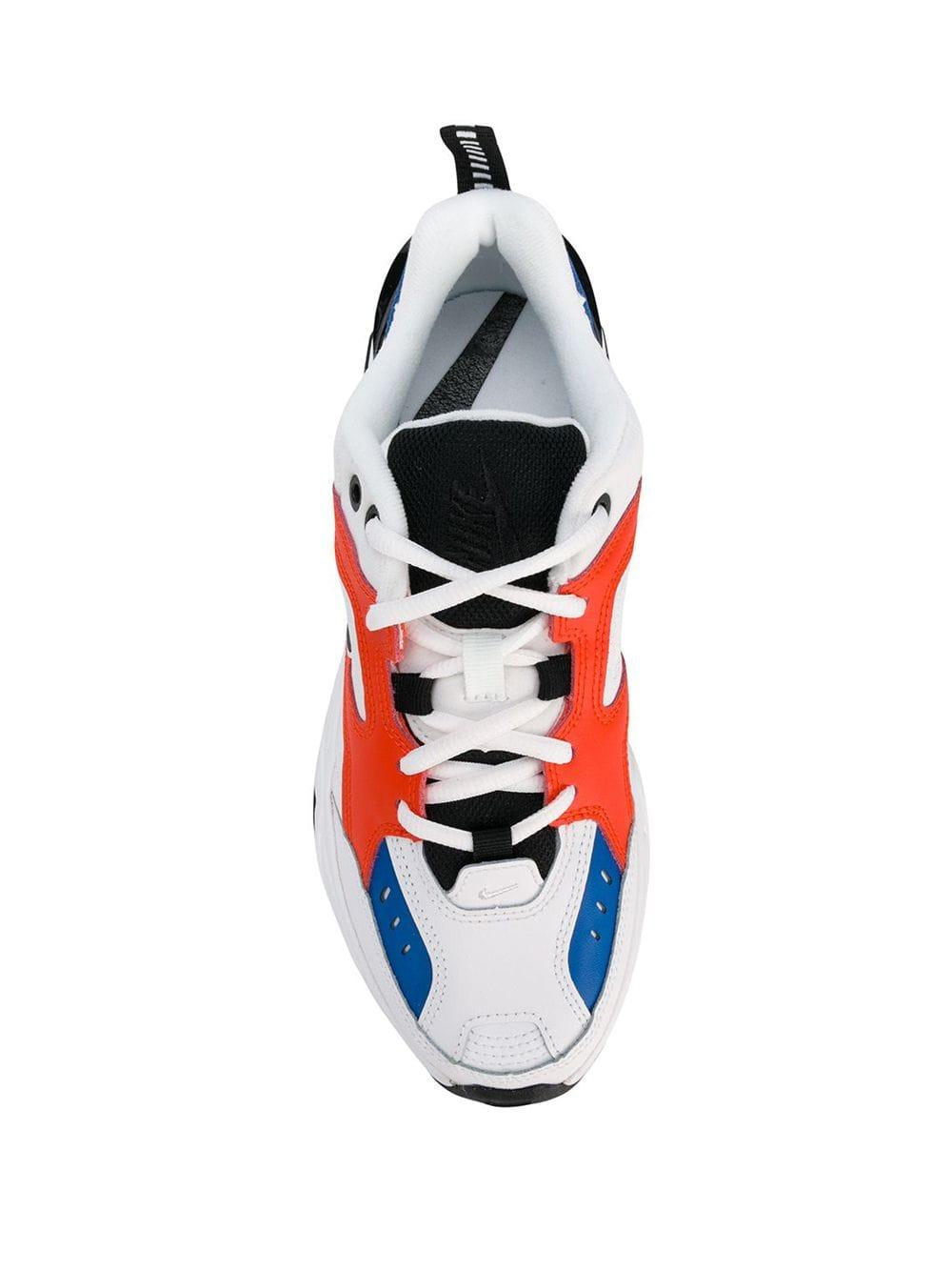 Nike レザー M2k Tekno White Black Orange | Lyst