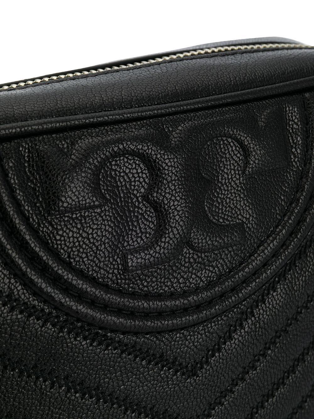 fleming distressed chevron camera bag