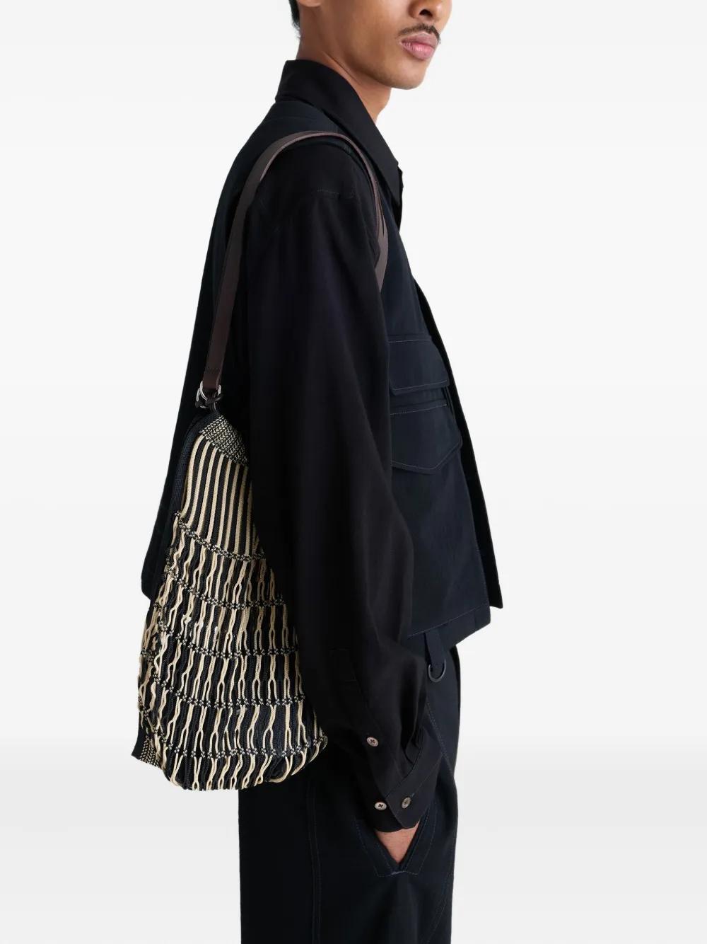 ショルダーバッグ LEMAIRE medium filt net shopping bag Lemaire MEDIUM FILT NET SHOPPING BAG | REVERSIBLE