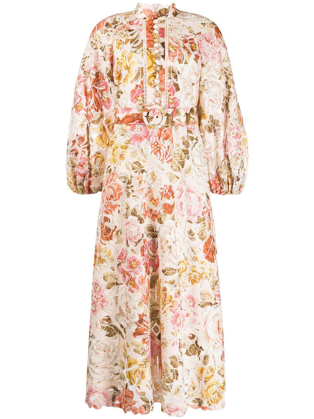 zimmermann bonita embroidered dress Zimmermann Bonita embroidered midi dress. , Size 1