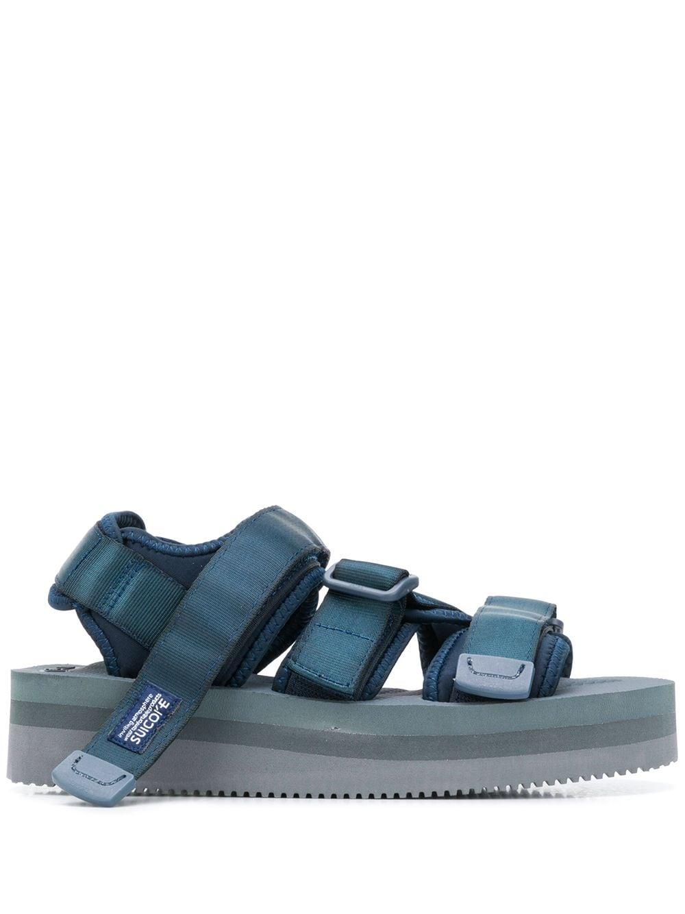 Suicoke Synthetic Multi-strap Sandals in Blue - Lyst