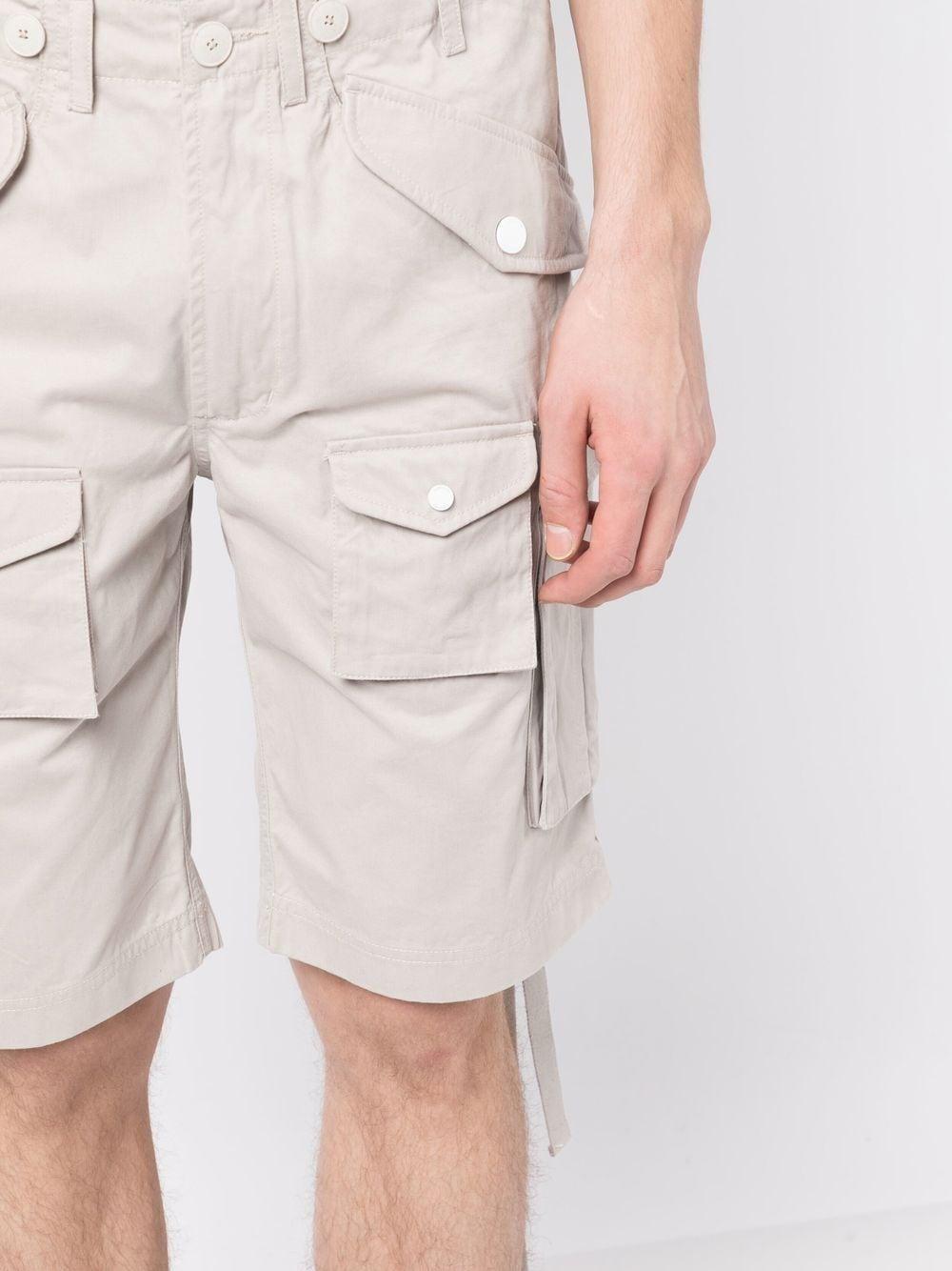 Maharishi Knee-length Cargo Shorts in Natural for Men | Lyst