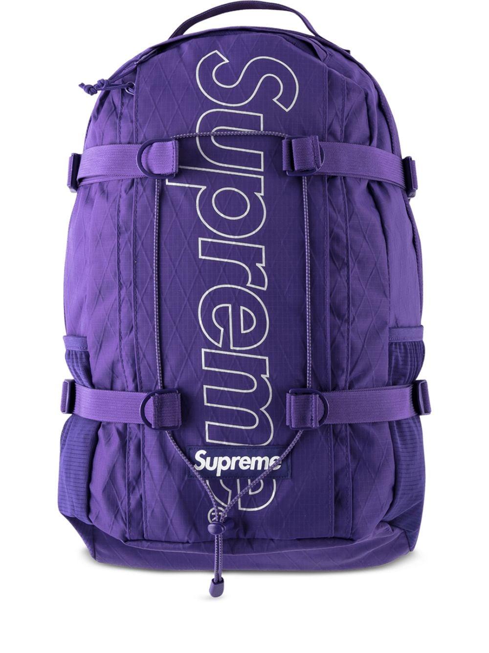 【最安値！希少 パープル！】Supreme 18fw backpack