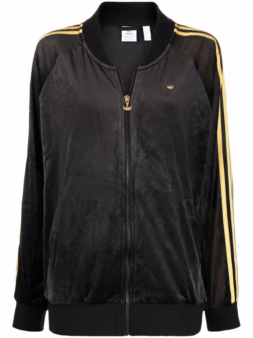 adidas embossed track jacket