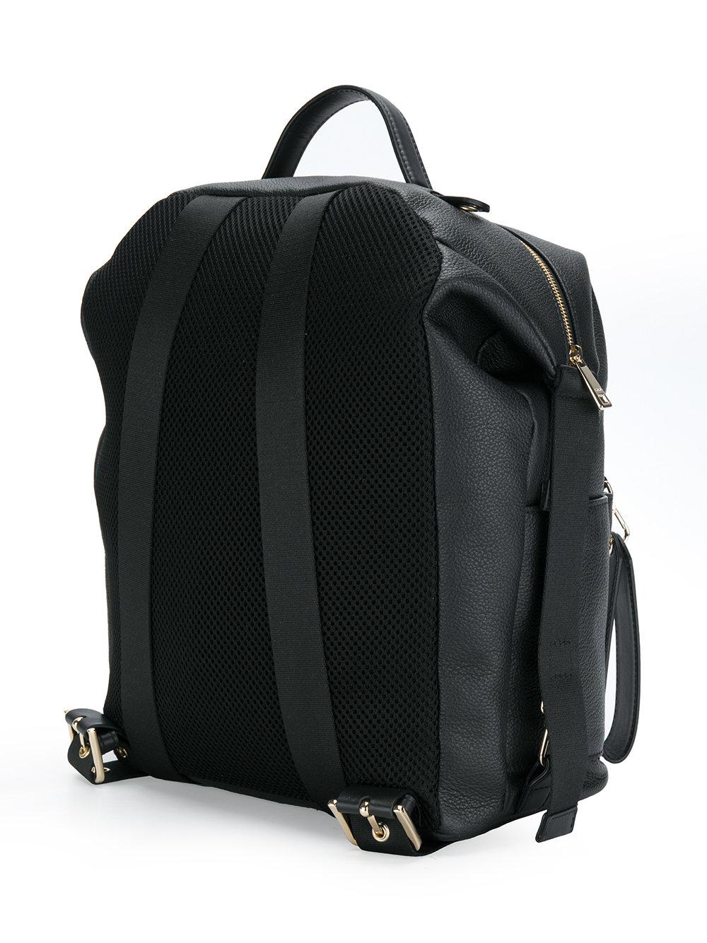 Furla Leather Dafne Avatar Backpack in Black - Lyst