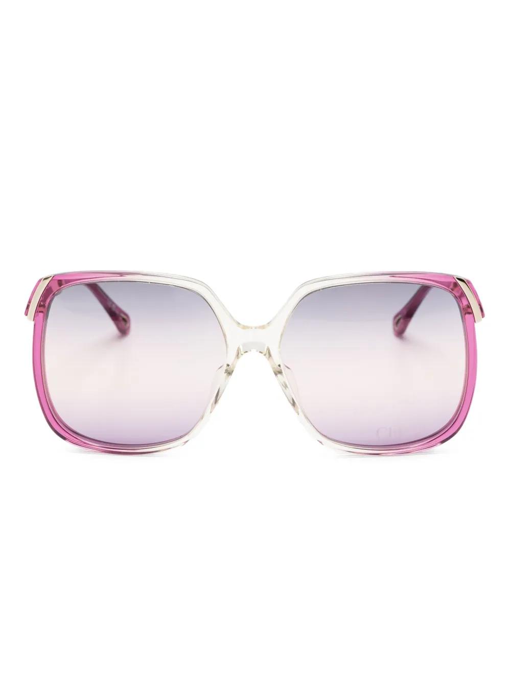 Chloé Chloã Aly Sunglasses in Pink Lyst UK