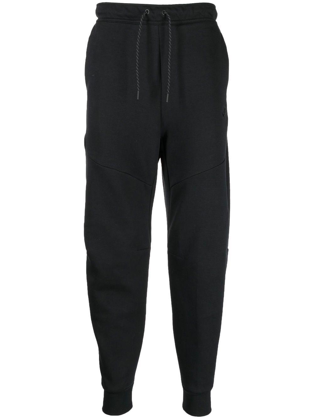 Nike Tech Fleece Graphic Track Pants in Black for Men | Lyst