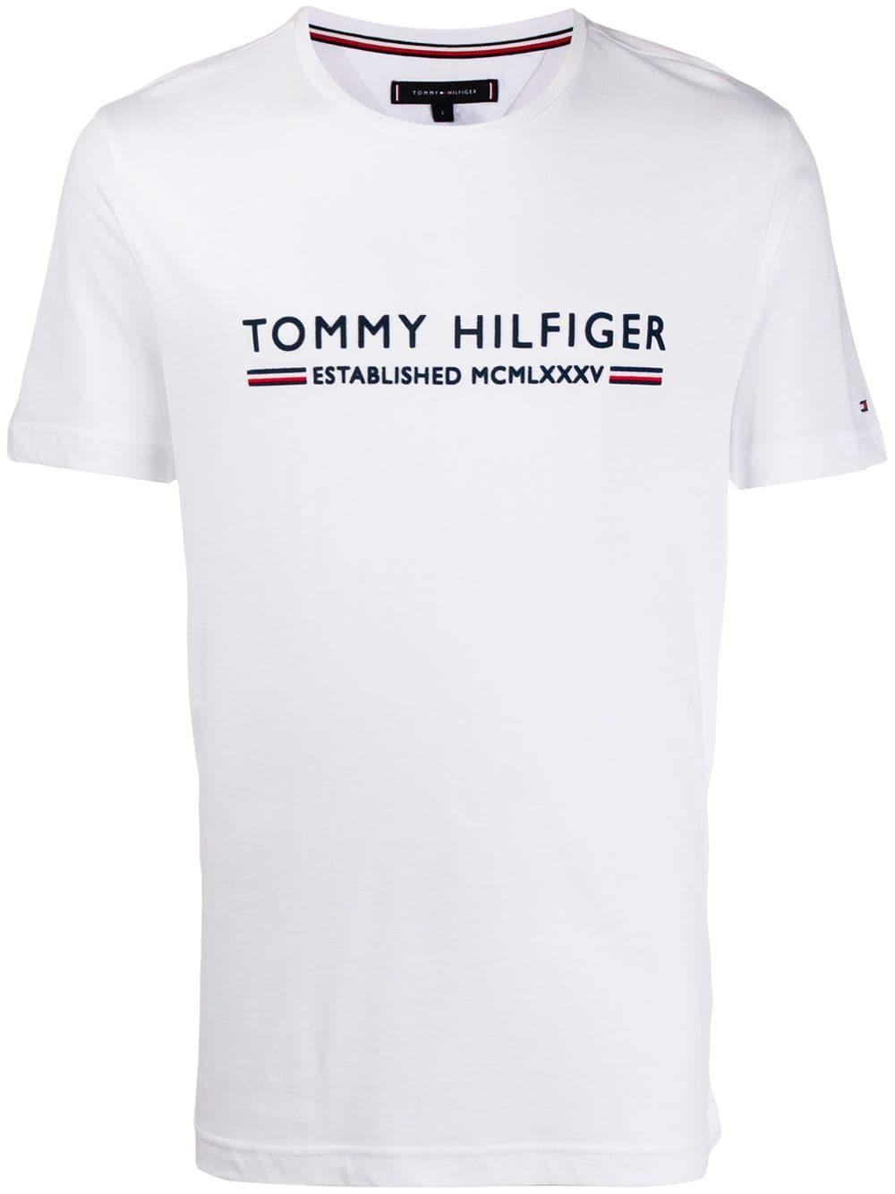 Integratie Eerder Openbaren Tommy Hilfiger Mcmlxxxv T-shirt in White for Men | Lyst
