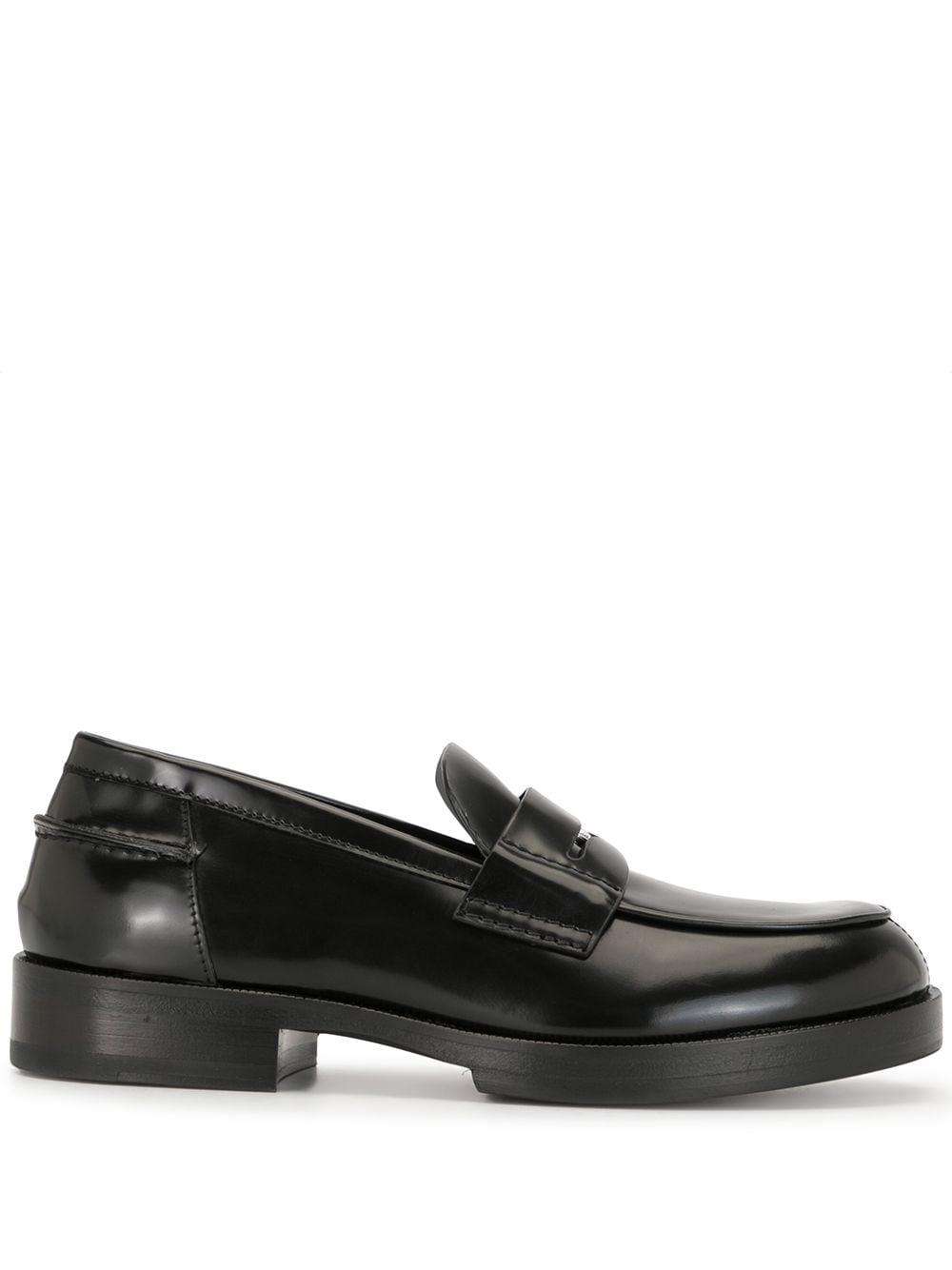 1017 ALYX 9SM Leather Penny Strap Loafers in Black - Lyst