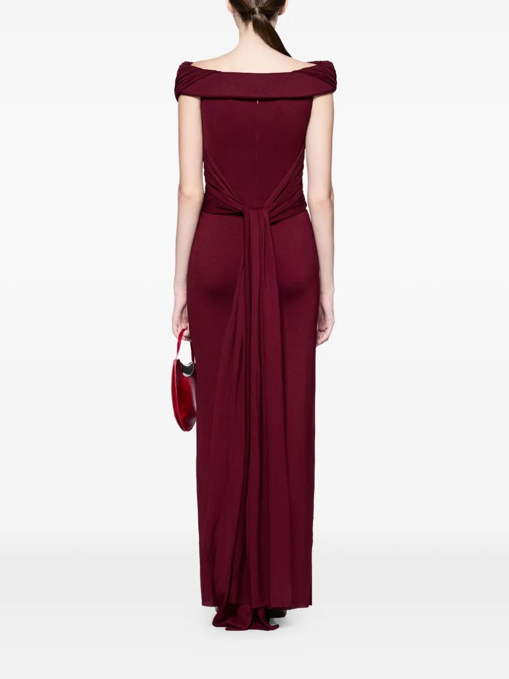 chats by c dam red dress Introducing CHATS by C.DAM #CONTOUR, For our muse @rimazahran , a custom  CHATS top paired with a collarless, straight-fit cloak and batwing sleeves.  The graceful lines embrace and flow delicately over