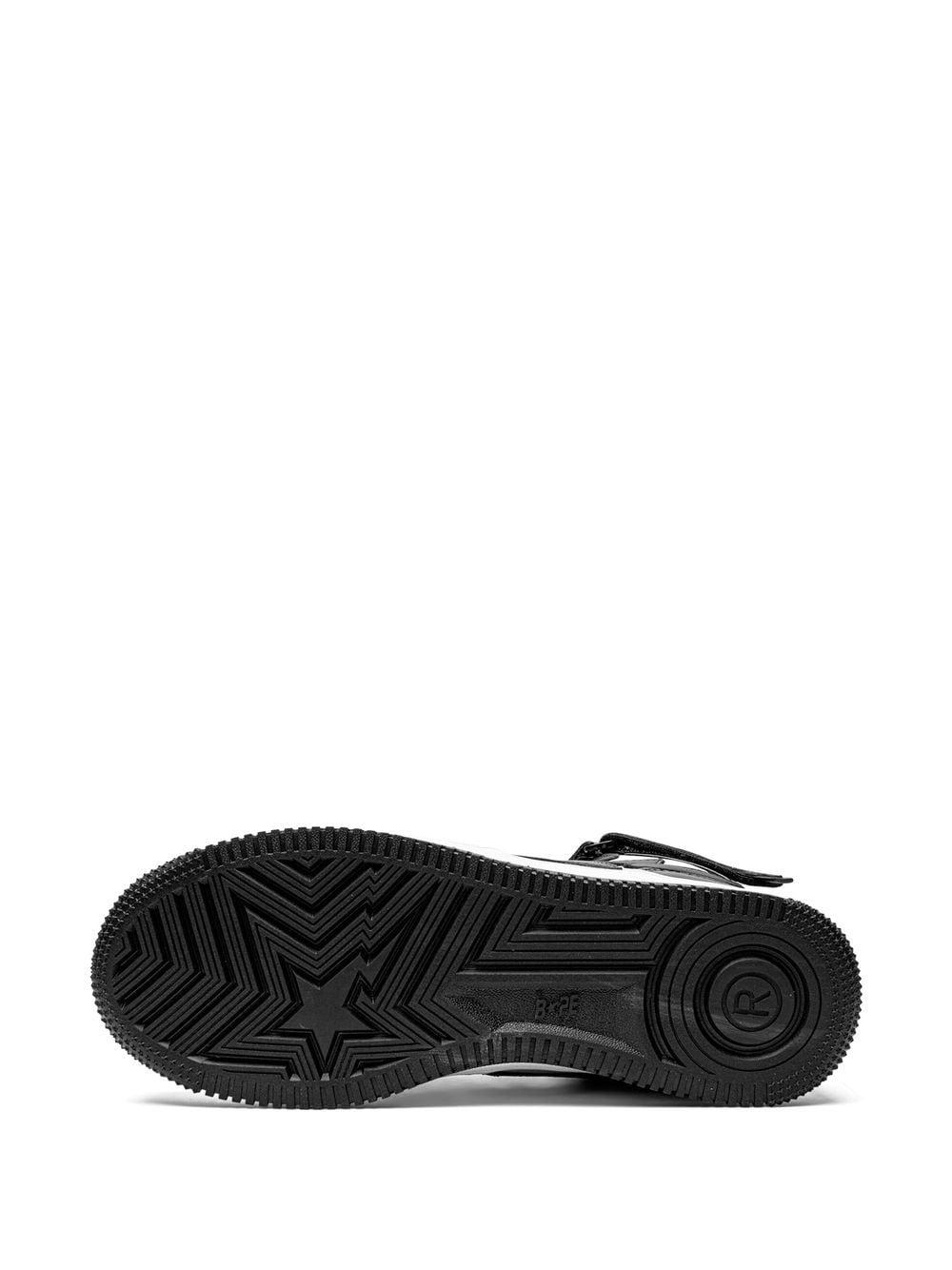 A Bathing Ape Bape Sta Mi #2 L High-top Sneakers in Black | Lyst UK