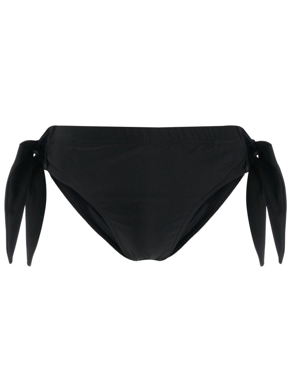 Jean Paul Gaultier Low-rise Side-tie Swim Trunks in Black for Men | Lyst