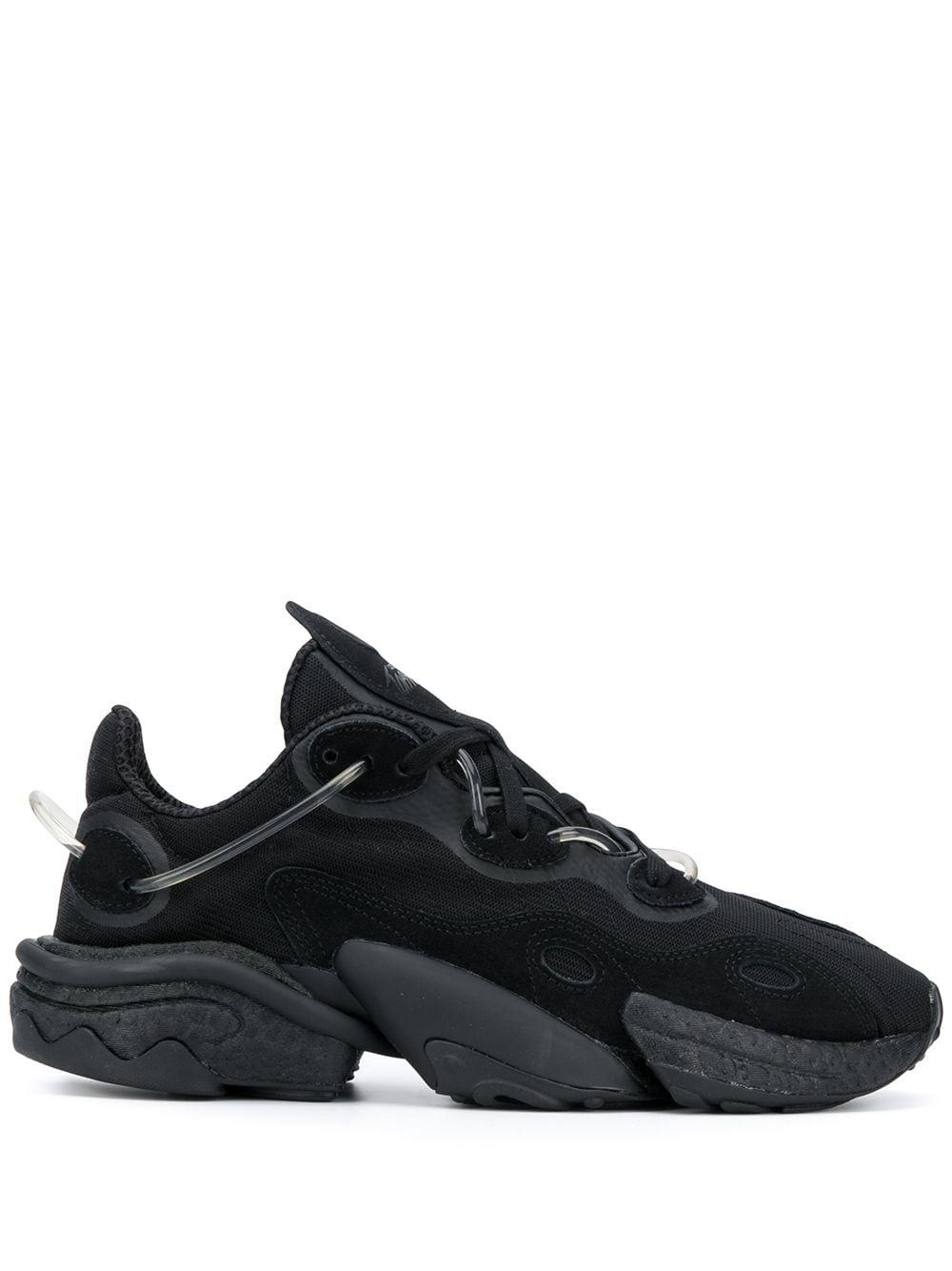 adidas Leather High Top Torsion Sneakers in Black for Men Lyst