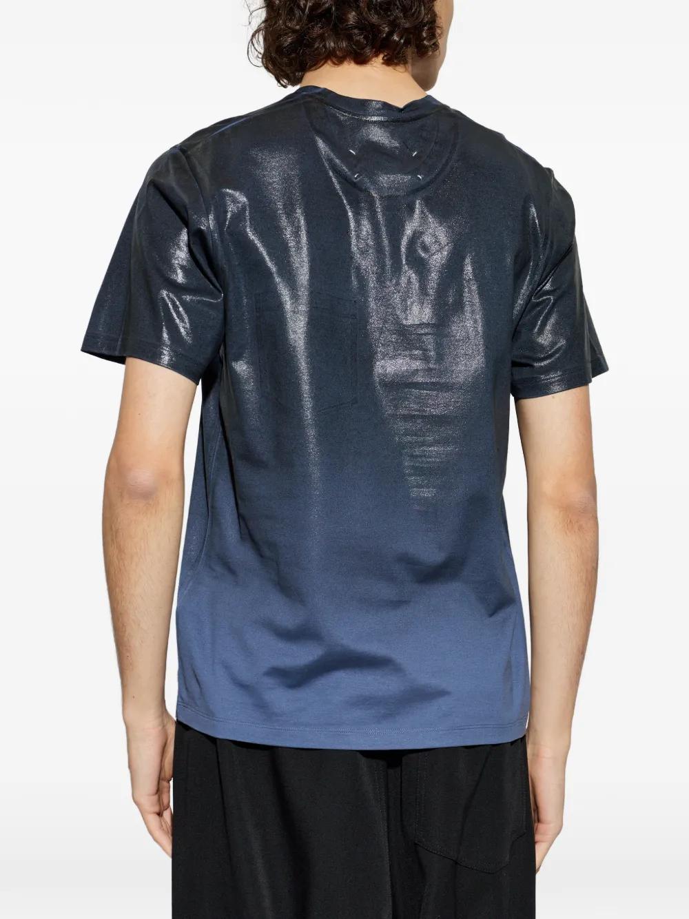 Maison Margiela Chest-Pocket T-Shirt in Blue for Men | Lyst