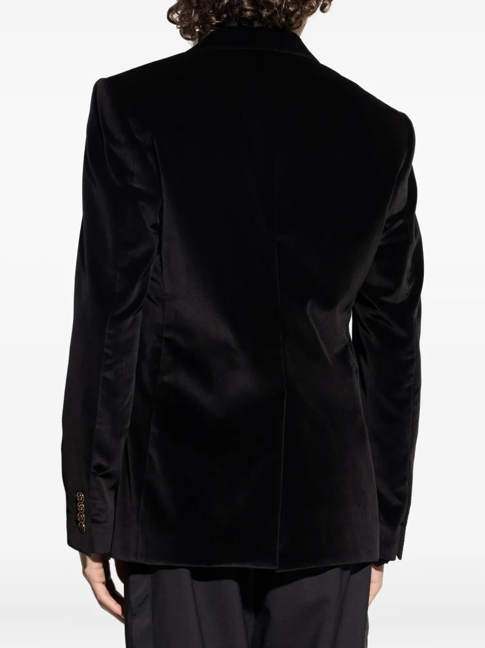 【関税&送料込】Dolce & Gabbana Black Velvet Blazer Velvet tuxedo jacket in Black for Men | Dolce&Gabbana® US