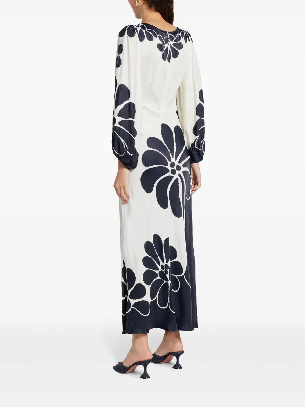 FARM Rio Palermo Cut-Out Maxi Dress in Black | Lyst