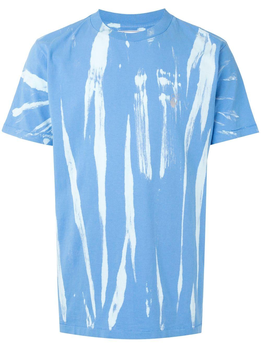 Off-White c/o Virgil Abloh Reflective Arrows Tie-dye T-shirt in Blue for  Men | Lyst