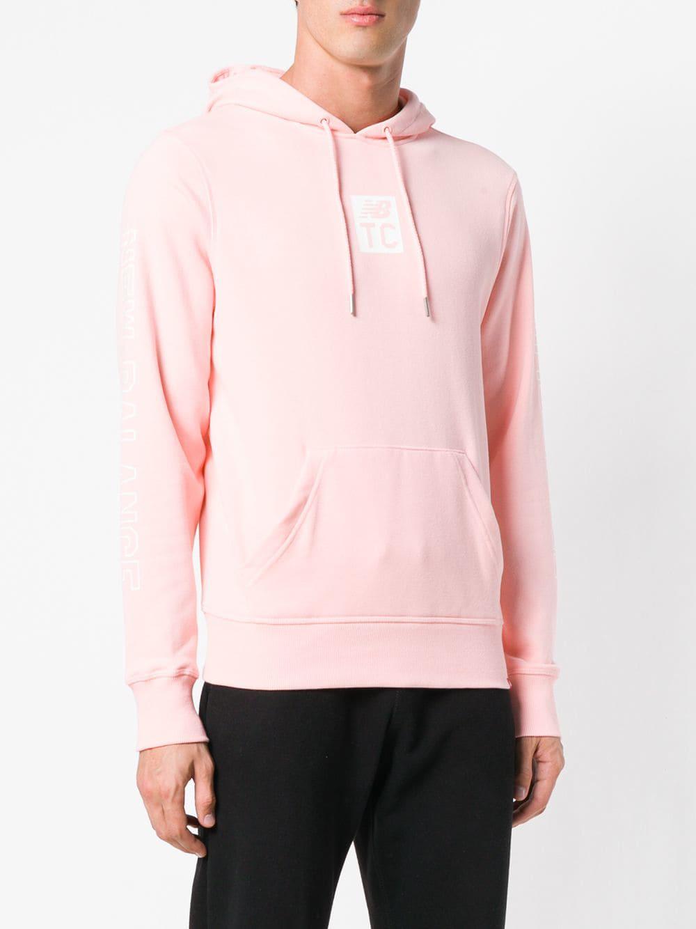 new balance pink hoodie