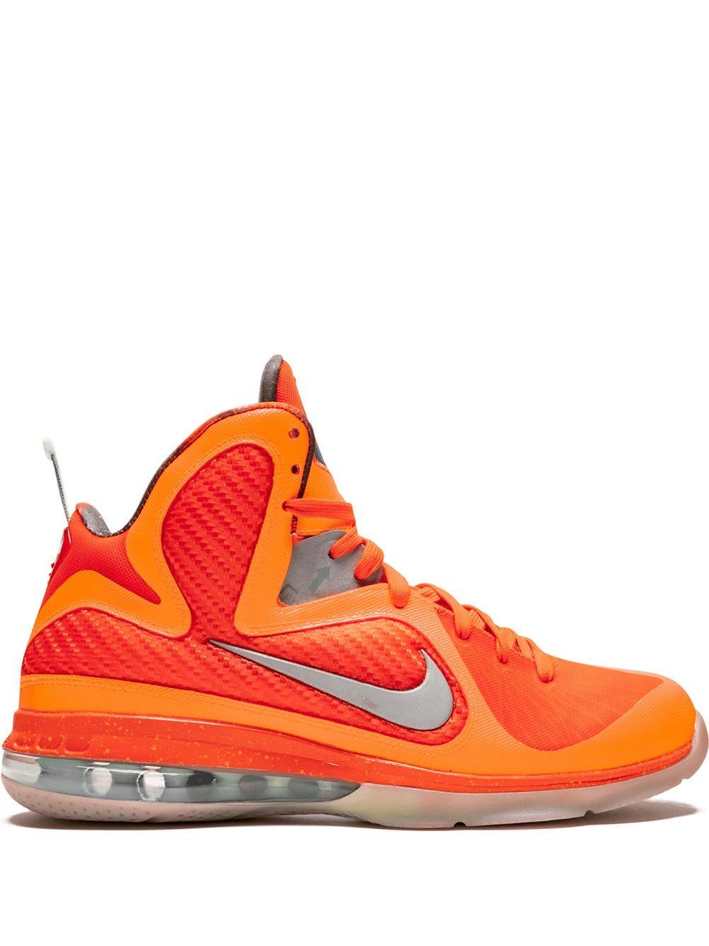nike lebron 19 orange