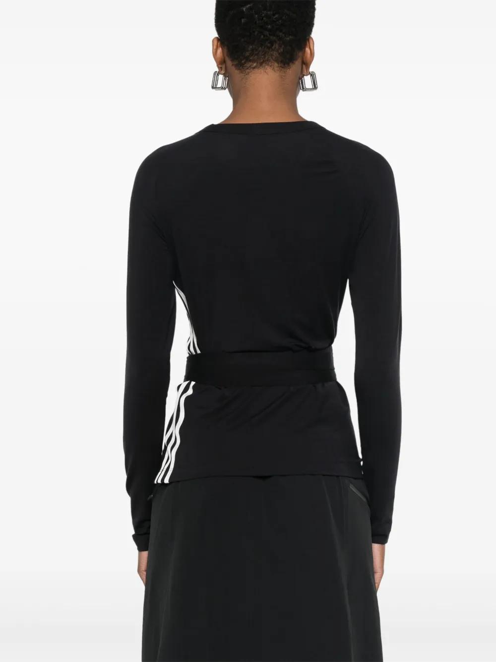 ◆Y-3◆ W Long Sleeve Tee Black W TNC LS TEE BLACK YY3W251PR Y-3 W Tnc Ls Tee in Black | Lyst Canada
