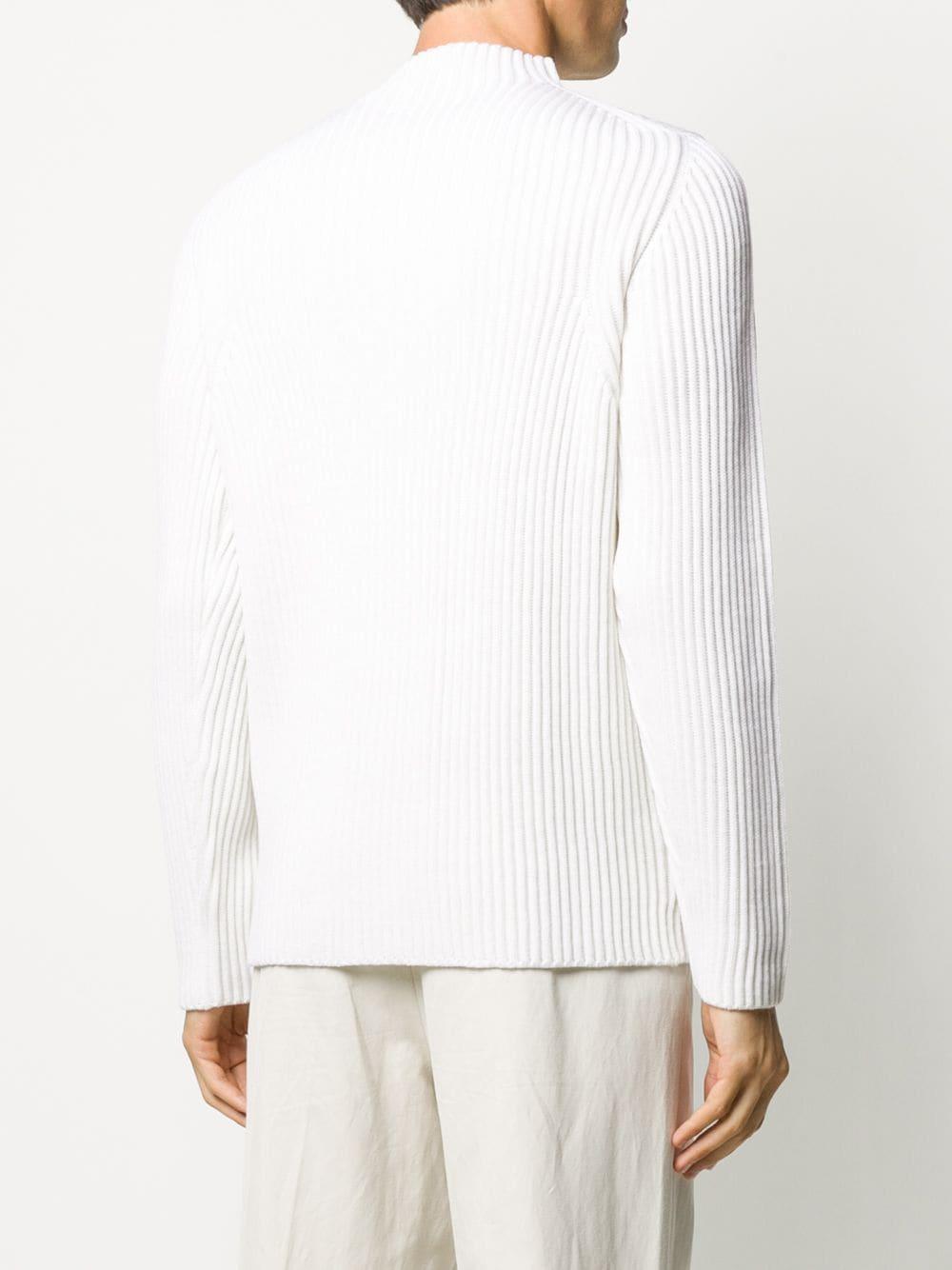 stone island mock neck jumper