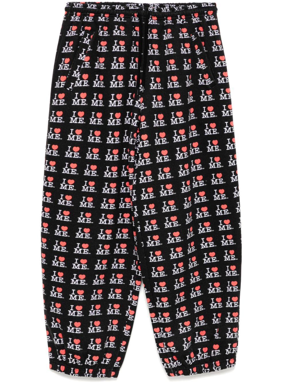 Ashley Williams I Heart Me Sweatpants in Black | Lyst