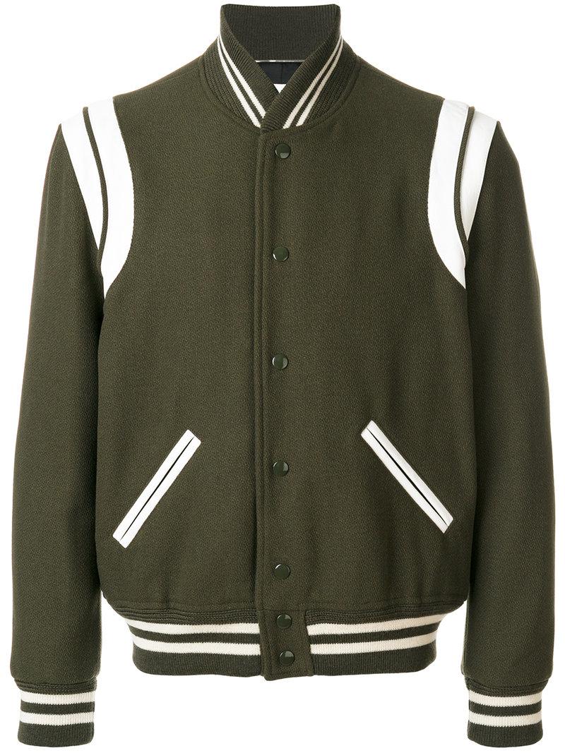 Saint laurent teddy clearance grey