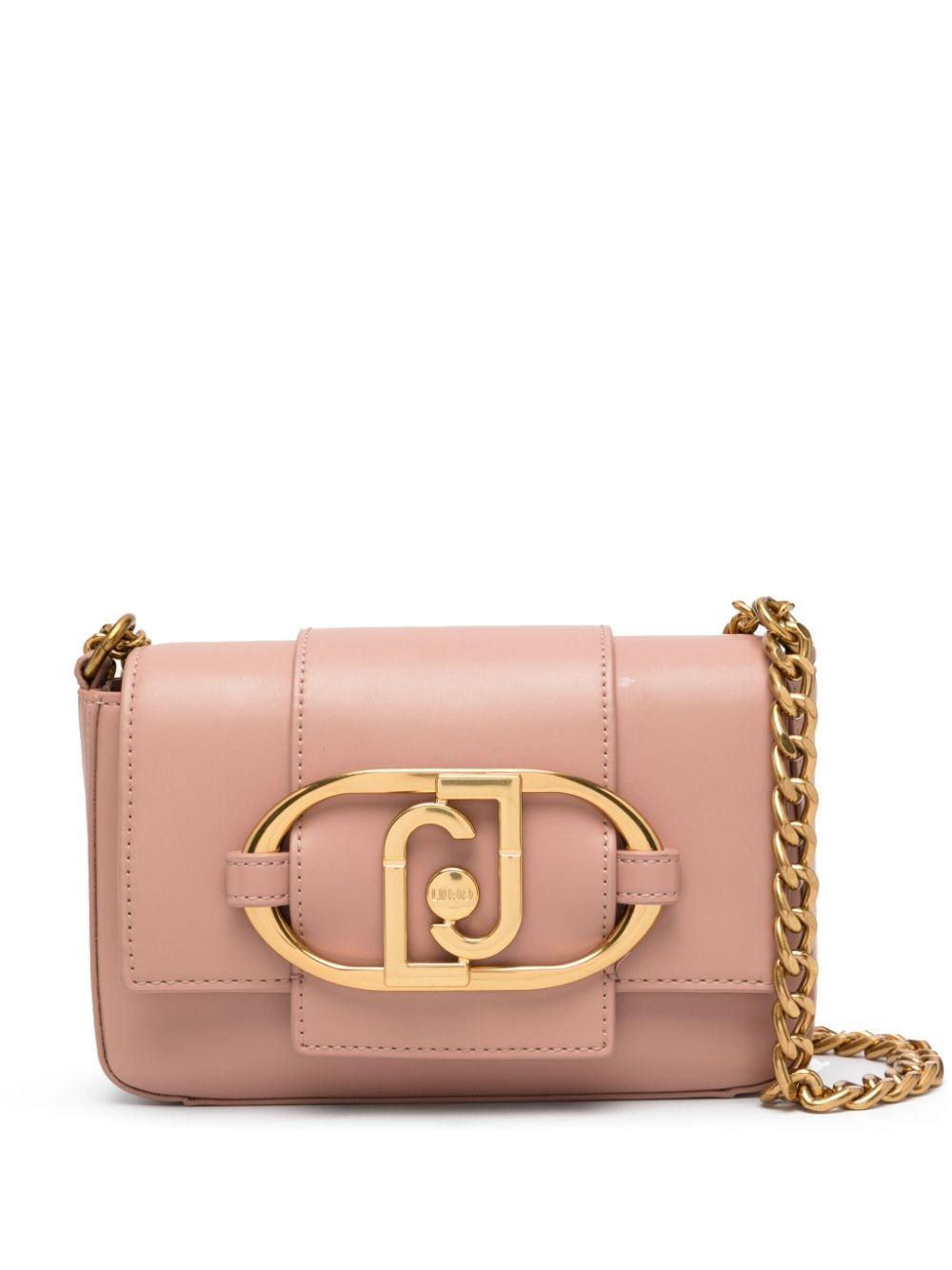 Liu Jo Adenia Logo-buckle Crossbody Bag in Pink | Lyst