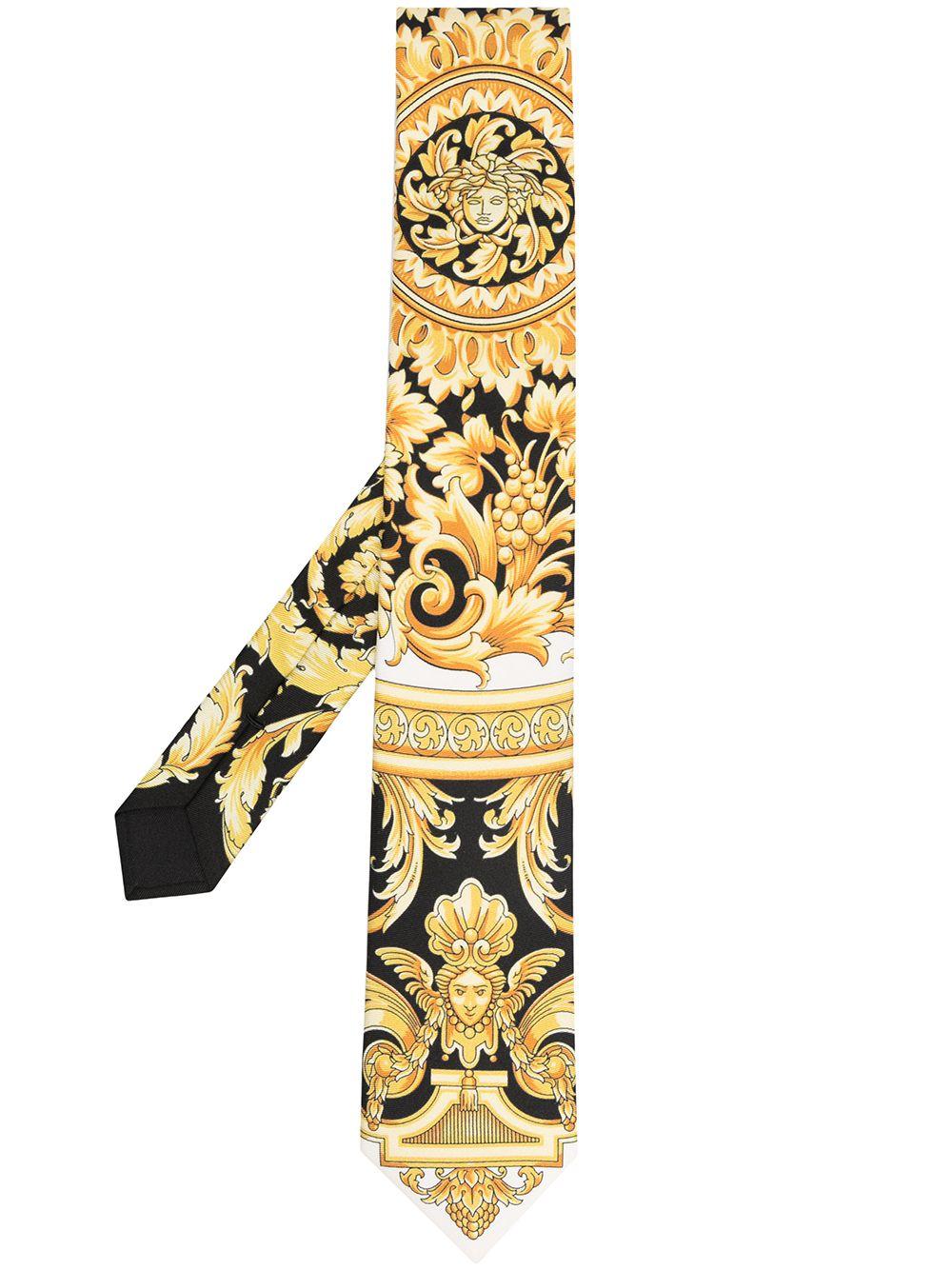 Herren Accessoires Versace Herren Cravatte & Papillon Versace Herren Krawatten Versace Herren Krawatten Versace Herren Krawatte VERSACE gold 