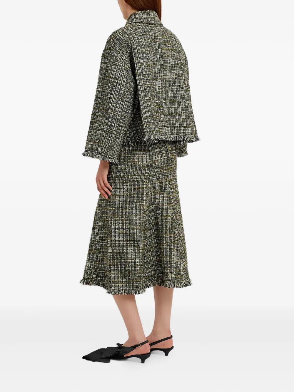 【Erdem】フローラルプリーツコットンミディスカート レディース Erdem スカート | オンラインセールは最大60%オフ | Lyst