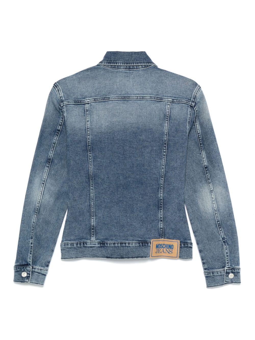 Moschino denim jacket hot sale