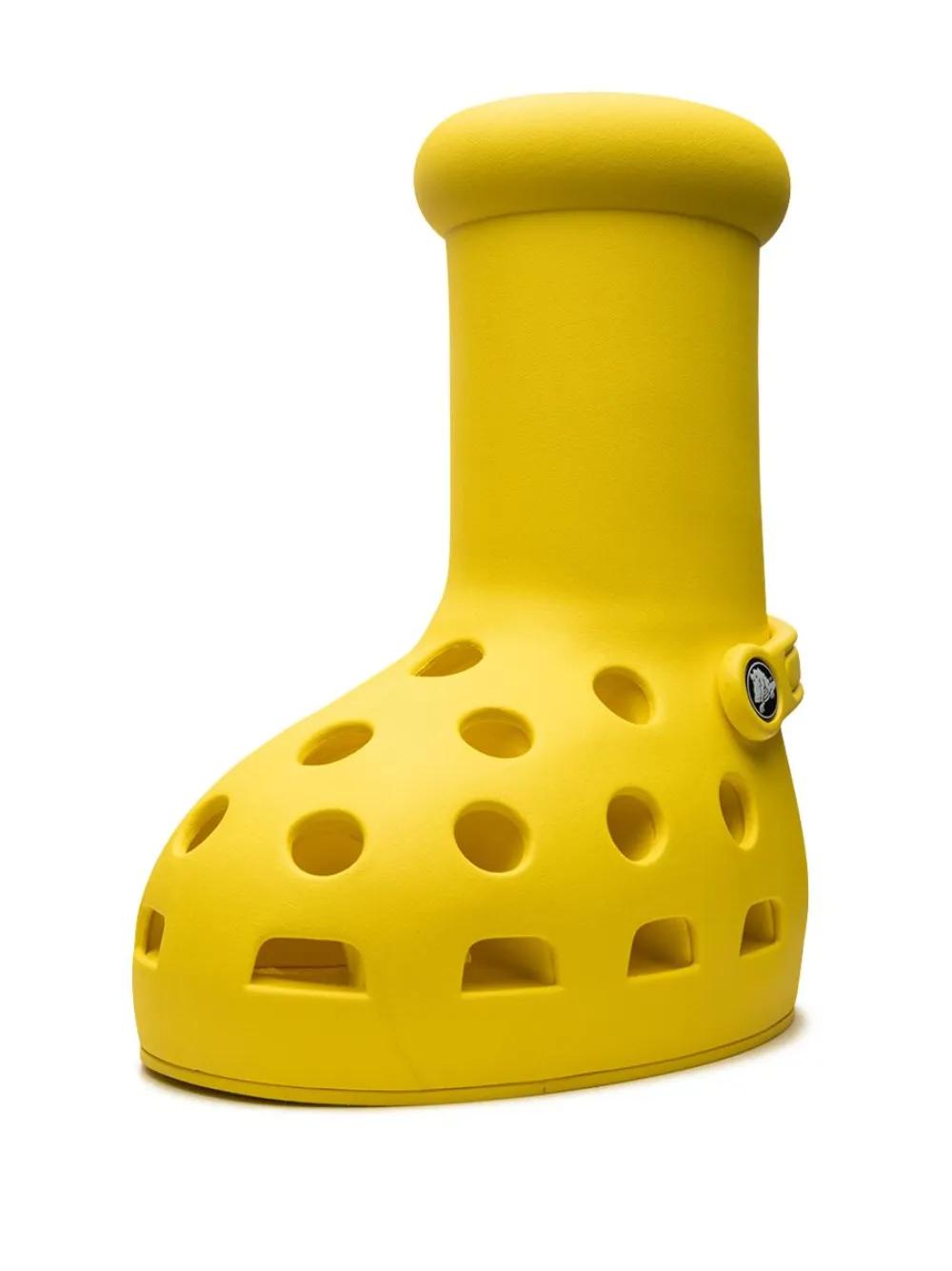 MSCHF X Crocs Big Boots in Yellow for Men Lyst UK