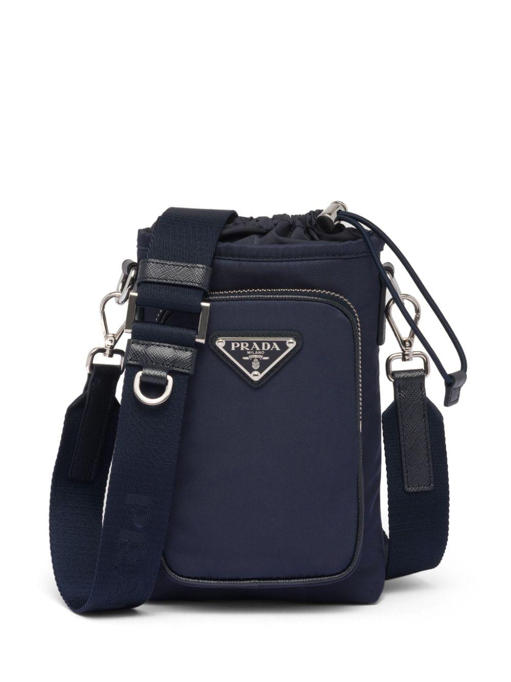 Prada nylon 2024 blue bag