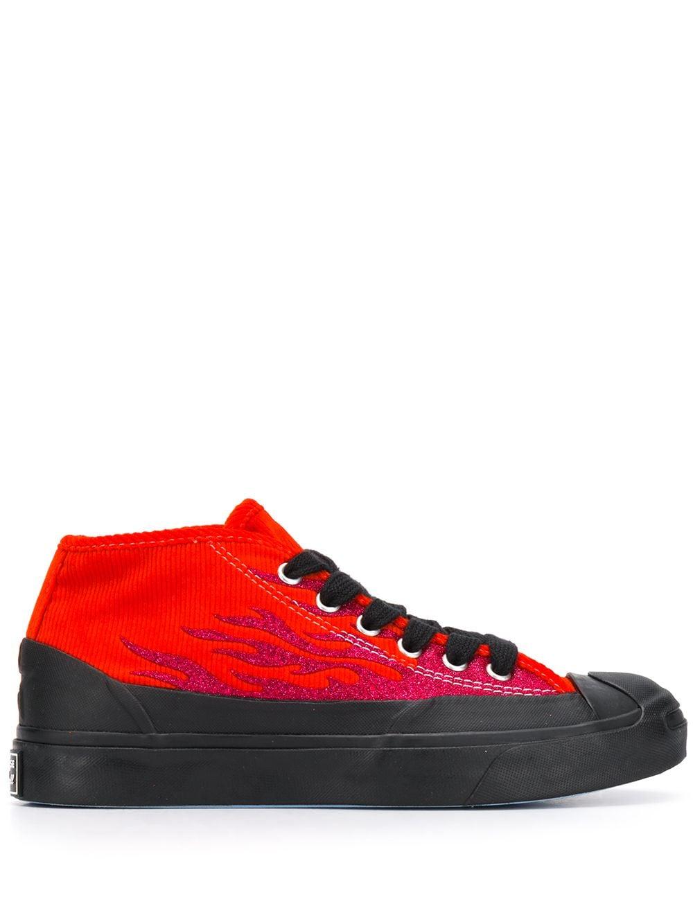 red converse jack purcell