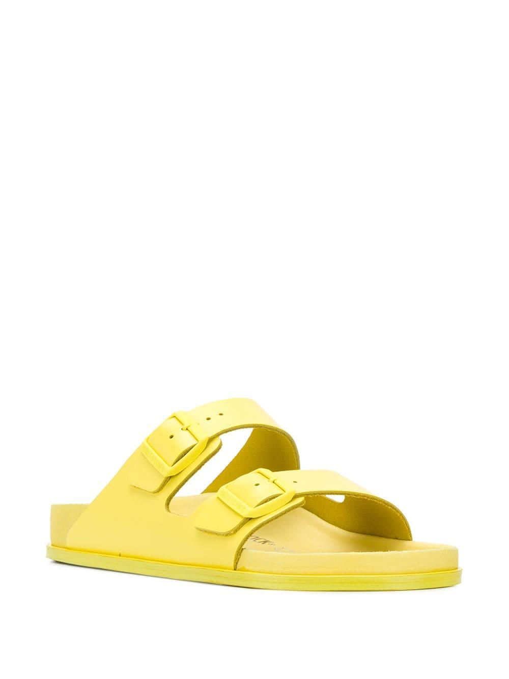 Birkenstock Leather Premium Sandals in Yellow for Men - Lyst