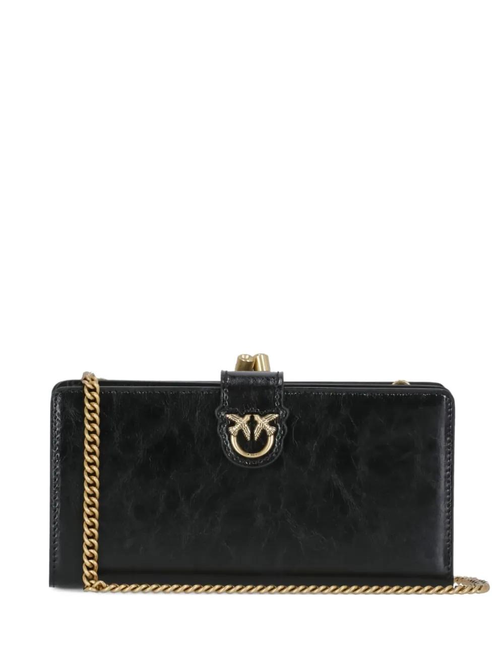 折りたたみ財布 PINKO SS25 'Flap' wallet (104355A29P Y1HB) Pinko Wallet for Women SS25 | GIGLIO.COM