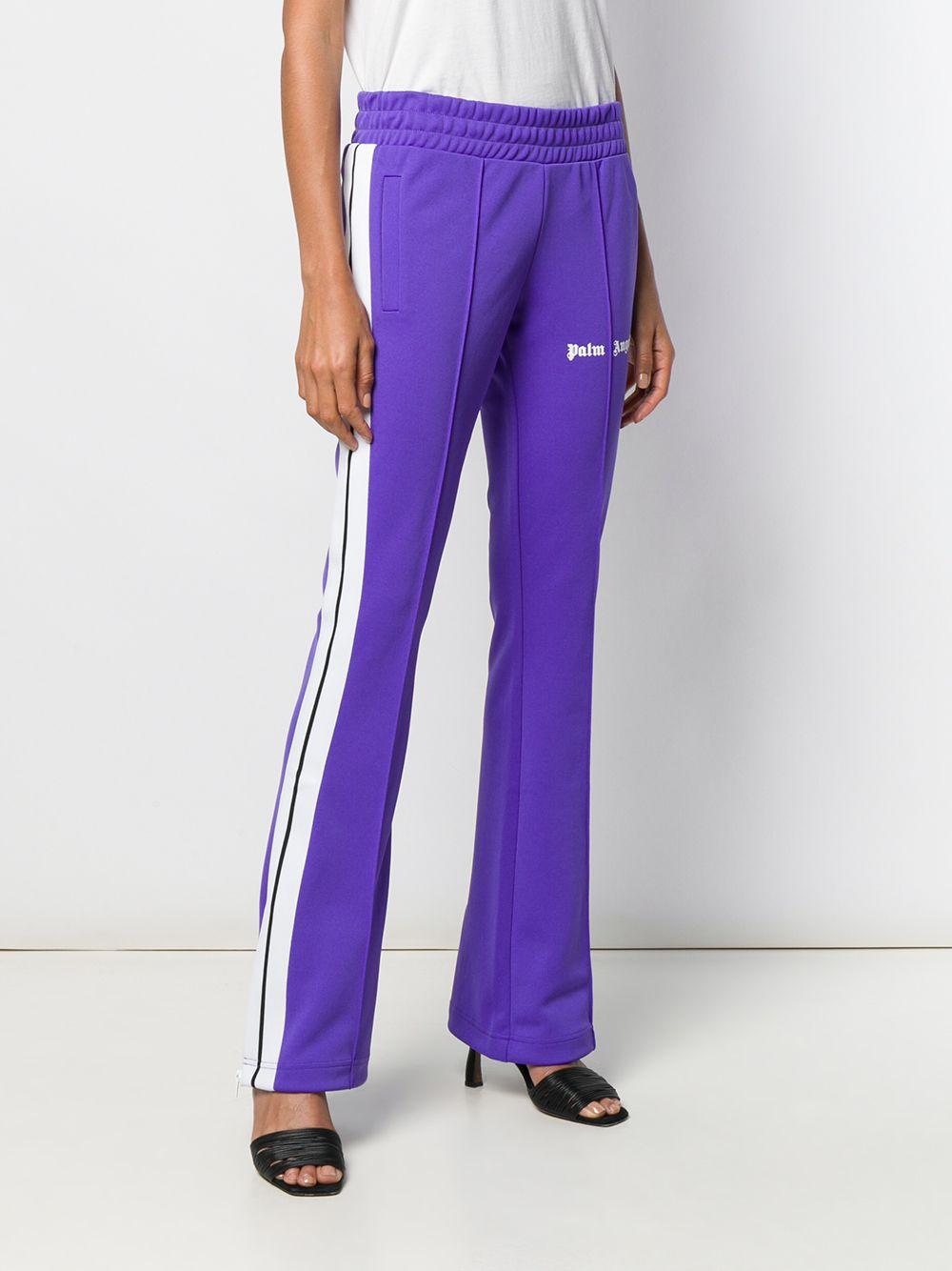 palm angels flared track pants