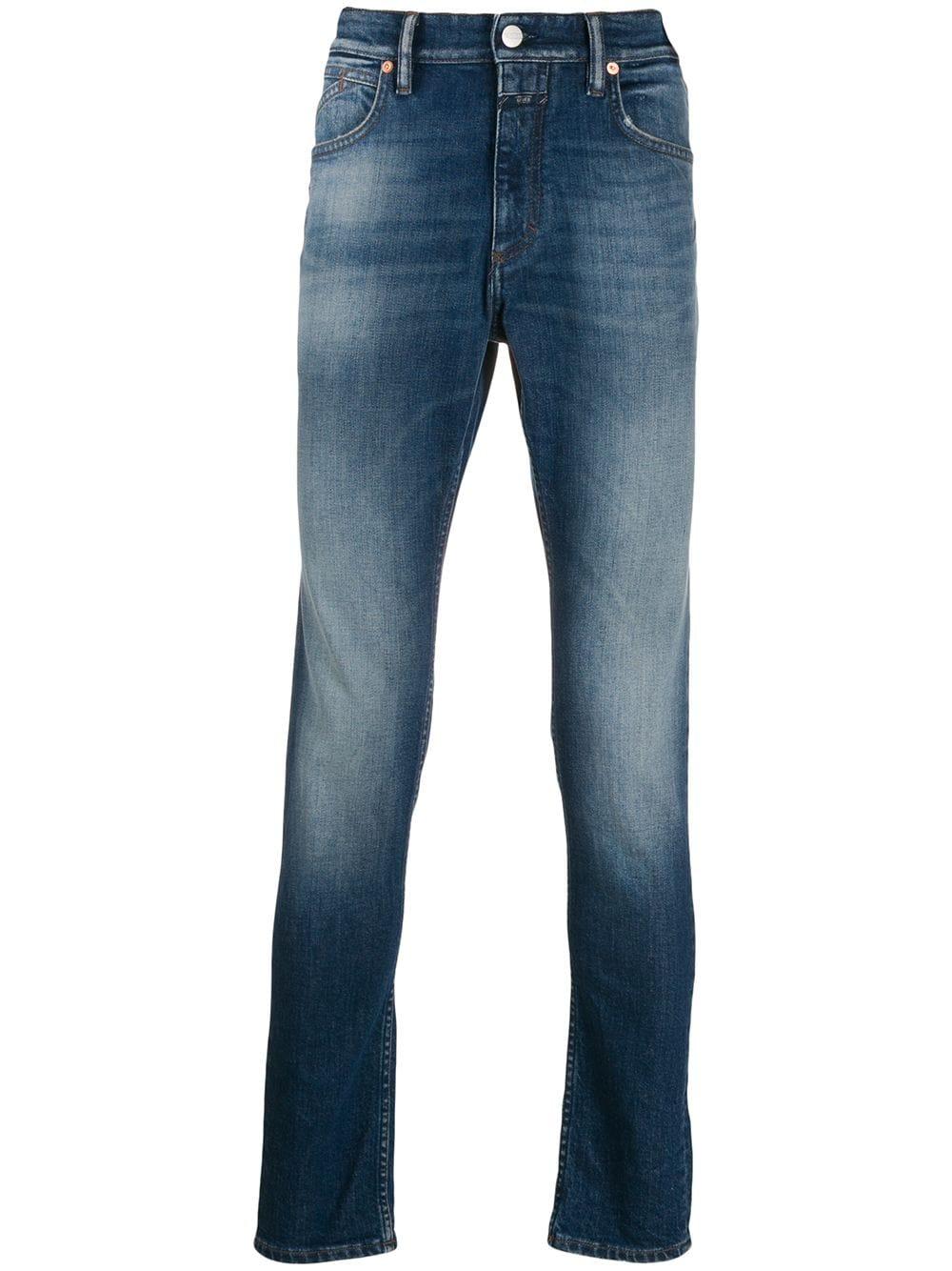 Closed Faded Denim Jeans in Blue for Men - Lyst