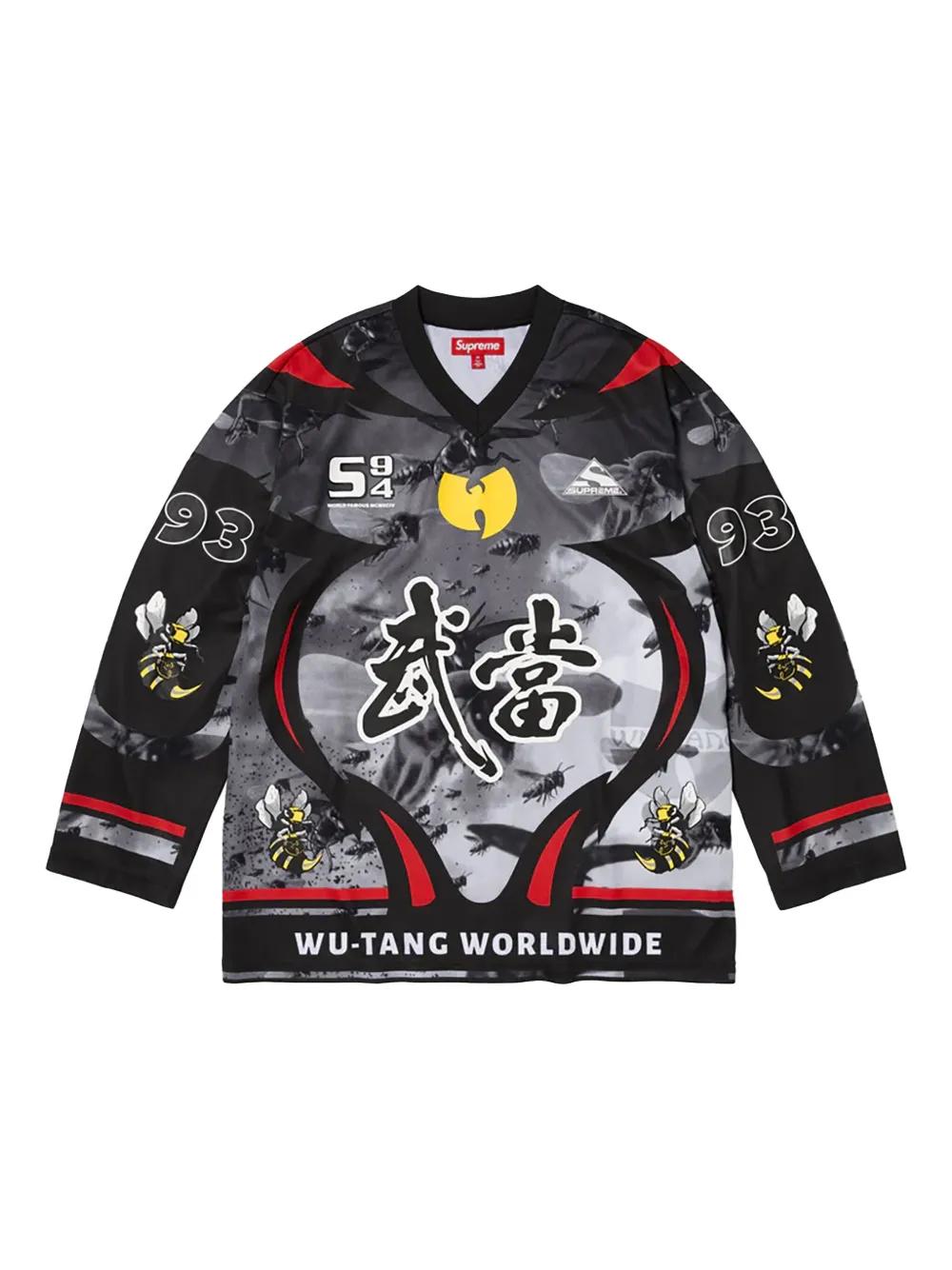 Supreme X Wu-Tang Clan Long-Sleeve T-Shirt in Black for Men | Lyst