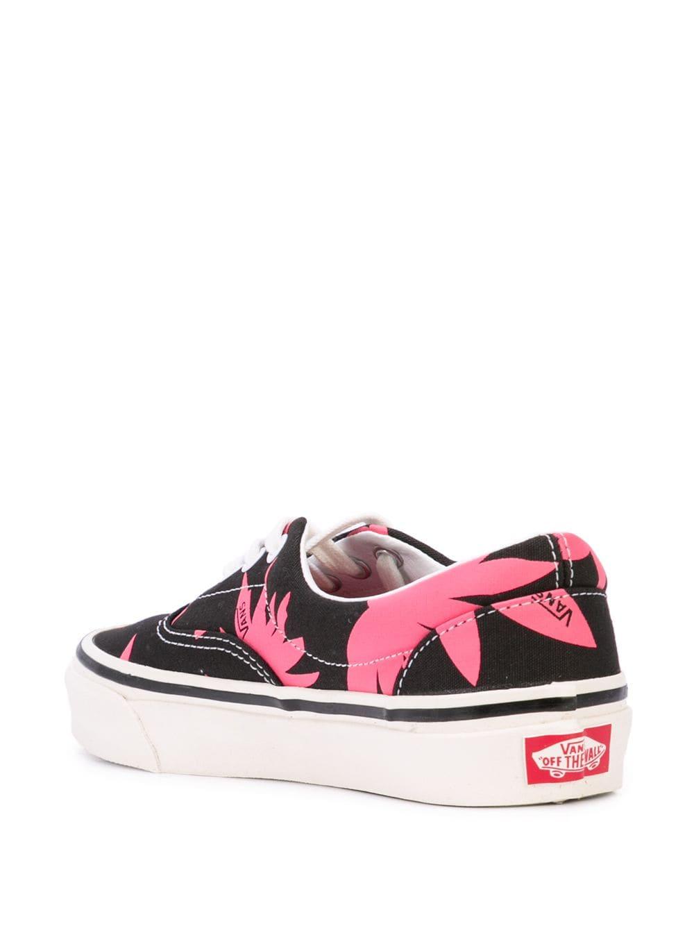 Vans Palm Tree Print Sneakers in Black for Men Lyst