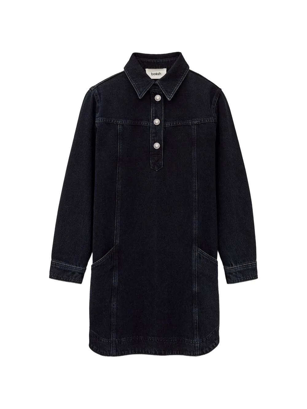 bash denim dress Vayea Dress
