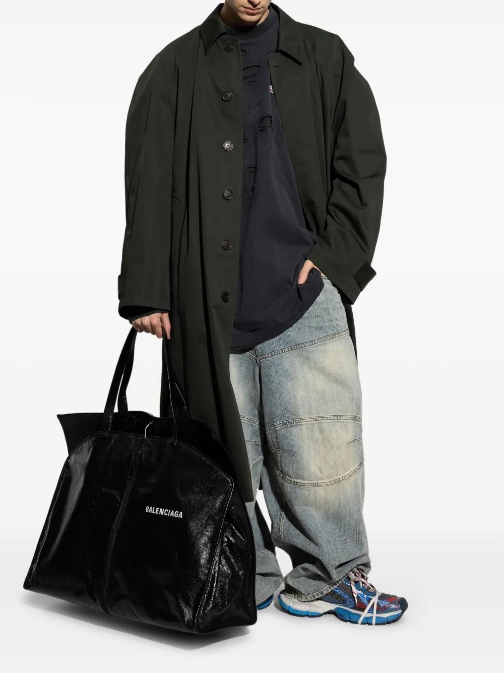 【BALENCIAGA】FOLDED トレンチ ○送料込○BALENCIAGA○オーバーサイズ トレンチコート